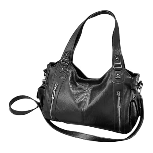 Fruusv Versatile Tote: Everyday Chic Multi-Functional Work Bag; Spacious Shopping Purse; Elegant PU Leather – vue 8