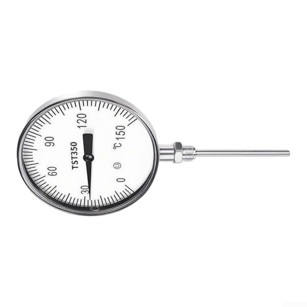 Thermomètre Bimétallique Acier TST350-40 à 80°C Thermomètre