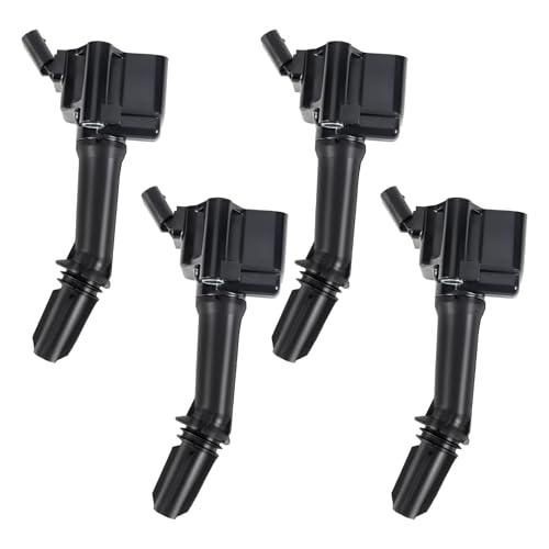 Motorevo Ignition Coil Pack 1.4L 1.5L Compatible with Chevy Equinox 2018-2022, Cruze 2016-2019, Malibu 2016-2022 and Volt & GMC Terrain 2018-2020 & Buick Encore 2016-2019 Set of 4 UF802