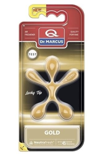 Ambientador de coche con aroma dorado Dr.Marcus Hanging Lucky Man