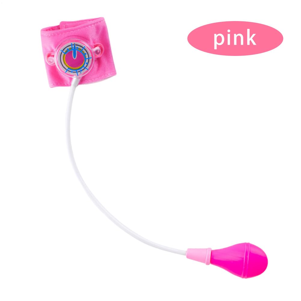 Jouet Tensiomètre | Jouet d'apprentissage Éducatif Médical Stéthoscope | Ensemble De Docteur | Jeu De Rôle en Soins Infirmiers | Jeu De Simulation | pour Garçons Filles 38*20 Cm