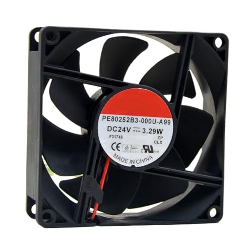 Ventilateur de refroidissement PE80252B3-000U-A99 24V 3.29W 80x80x25mm
