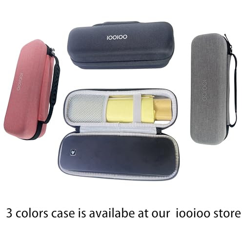 Image of IOOIOO D210 Portable Printer, Wireless Inkless Bluetooth Thermal Printer for Tattoo Stencil Transfer Paper, for 8.5 x 11 Letter, A4 Rolled & Folded Thermal Paper (Black, Without Carrying Case)