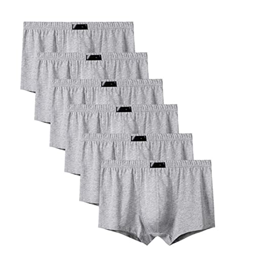 Calzoncillos bóxer de hombre plus tamaño L-6Xl en lote de 6 piezas cómodas