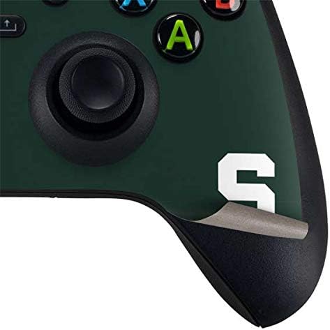 Skinit Decal Gaming Skin Compatible with Xbox Series X Controller - Officially Licensed Michigan State University MSU Letters Design