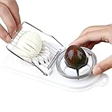 Facile à nettoyer : lavez le coupe-œufs directement avec de l'eau ou mettez-le au lave-vaisselle pour un nettoyage facile, et rangez-le facilement dans des tiroirs ou des armoires pour des comptoirs organisés