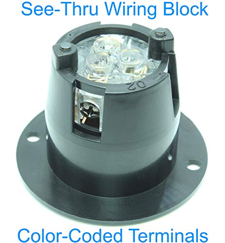 Journeyman-Pro 5278 15 Amp 125 Volt, Flanged Inlet, Black Commercial Grade, 2 Pole-3 Wire, Straight Blade, Nema 5-15 (with Cover/Cap) - Thumbnail 6