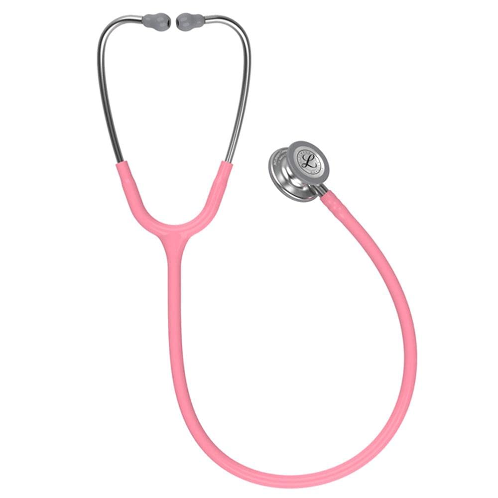 Estetoscópio 3M Classic III 5633 Littmann Rosa Pérola, Aço