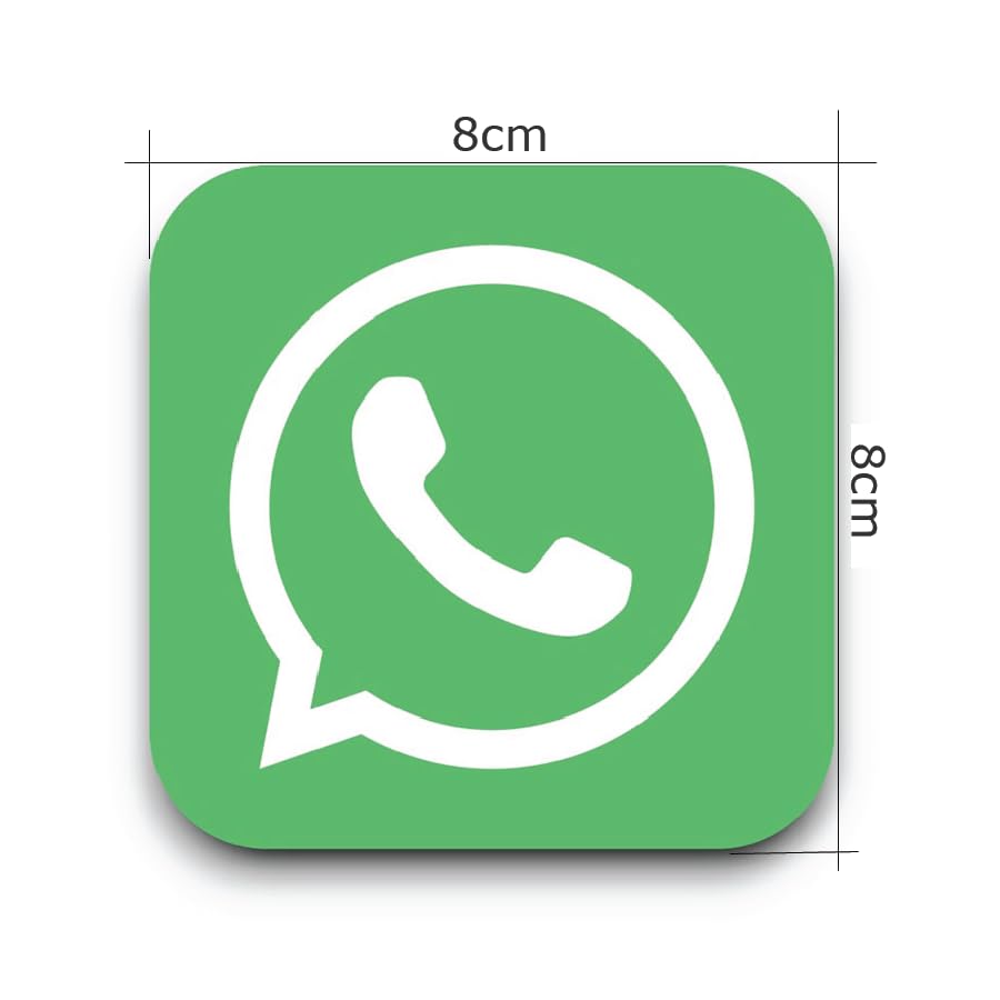 L'adesivo Con Il Logo WhatsApp Da Apporre Sulle Tue Foto