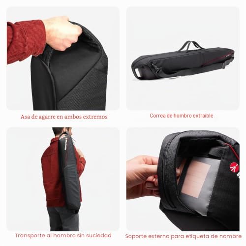 Bolsa acolchada para trípodes de hasta 69 cm con protección 3