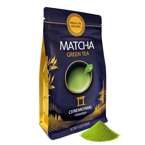Té verde matcha ceremonial en polvo 100g miniatura 1