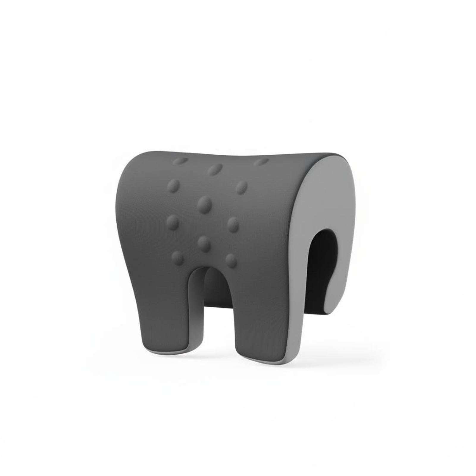 Urijx™ Desk Napping Pillow Smooth Desktop Rest Pillow Dotted Texture Double Gray Home & Garden | Bedding | Bed Pillows-image-11