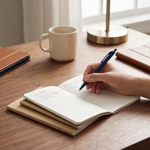 Carnets de poche Marhynchus lot de 10 recharges à couverture kraft pour notes quotidiennes