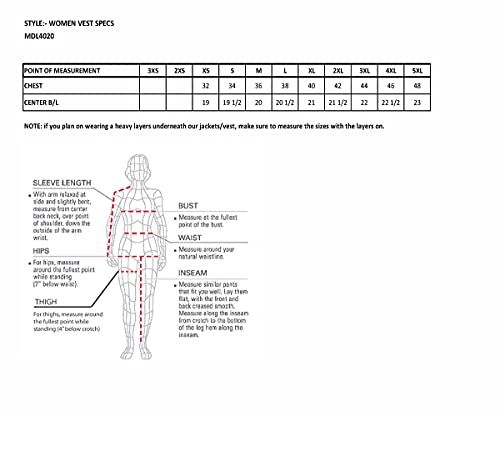 Milwaukee Leather Women's Premium Denim Motorcycle Rider Vest | MDL3