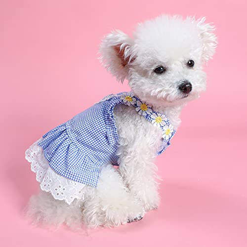 Vestido floral para perro Lovely Puppy talla M miniatura 3