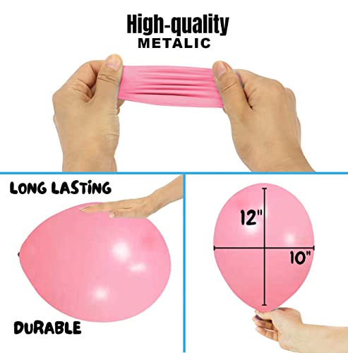 Image of Party Propz Pastel Balloons for Birthday Decoration - 50Pcs Balloons for Decoration(Metal)