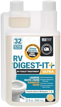 Unique RV Digest-It Ultra RV Toilet Treatment, 32 Uses, Super Con...