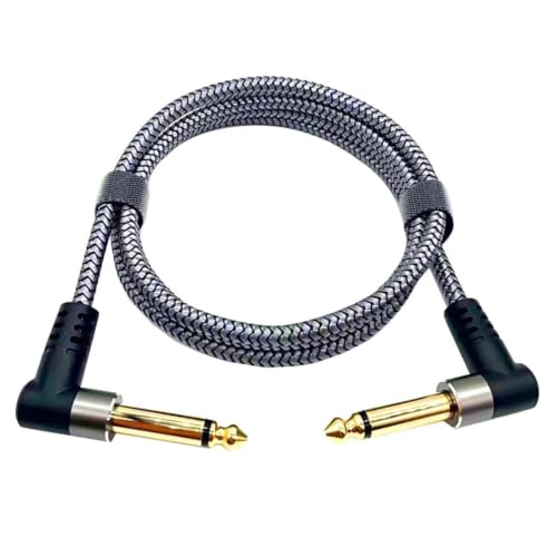 Cable de pedal de guitarra de 50cm cable audio reemplazo cable efecto parches guitarra eléctrica