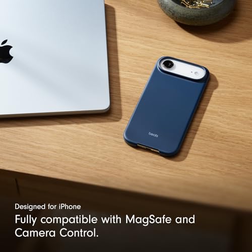 Beats iPhone Air Case with MagSafe & Camera Control, Matte Finish, Microfiber Lining – Bedrock Blue - image 4