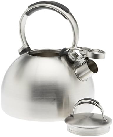 KitchenAid Teakettle 2-Quart Gourmet Essentials Stainless Steel Kettle , Brushed