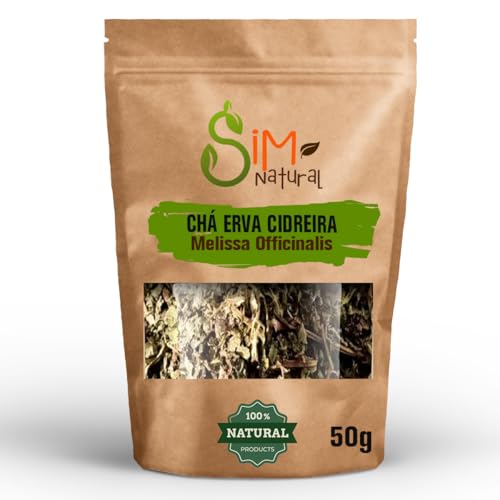 Chá de Erva Cidreira Melissa100% Natural 50 Gramas