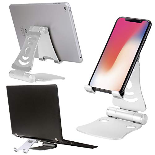 PEYOU Support Tablette,Universel Réglable 3 en 1 Support pour iPad(4-13'') et Téléphone avec Rotation 270° Multi-Angles Compatible pour iPad,iPhone,Kindle,e-Reader,Nintendo Switch,Samsung Tablet