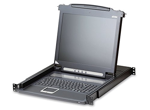 ATEN Slideaway Console 17 LCD Spanish Keyboard CL1000M-ATA-2XK06SG Spanish Keyboard