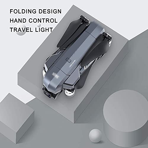 Drohne mit Kamera Klappdrohne mit 720P HD Kamera WiFi RC Quadcopter mit Sprachsteuerung, Gestensteuerung, ballistischem… – Bild 7