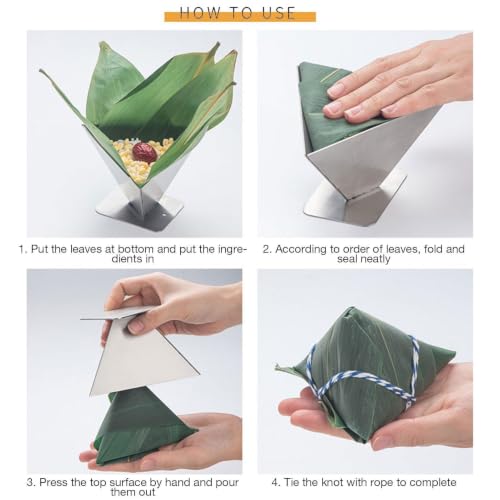 Moule à pudding réutilisable pour réussir vos zongzi maison