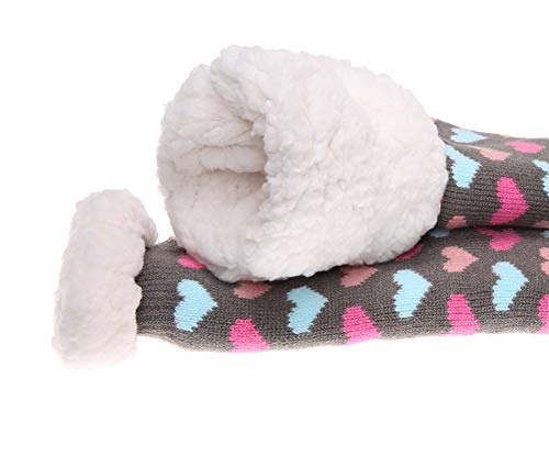 Image of Dosoni Womens Slipper Fuzzy Socks Non Slip Winter Warm Soft Fluffy Cozy Fleece Lining Home Socks