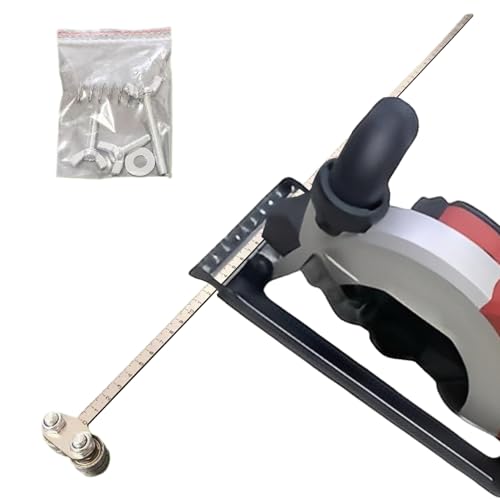 Ayuda de posicionamiento para madera | herramienta de enseñanza con riel ajustable de 60 cm - y ayuda de posicionamiento - Para construcción y talleres carpintería carpintería metal bricolaje