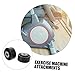 VICASKY 2Pcs Gym Roller Bearing Wheel for Fitness Equipment Durable Exercise Bike Wheel Easy Installation Compatible with All Flooring Versatile Gym Accessory for Home Workouts