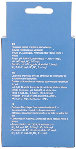 Seachem MultiTest Marine Basic - Teste Ph Alcalinidade Amonia Nitrito Nitrato – 75 testes, Branco