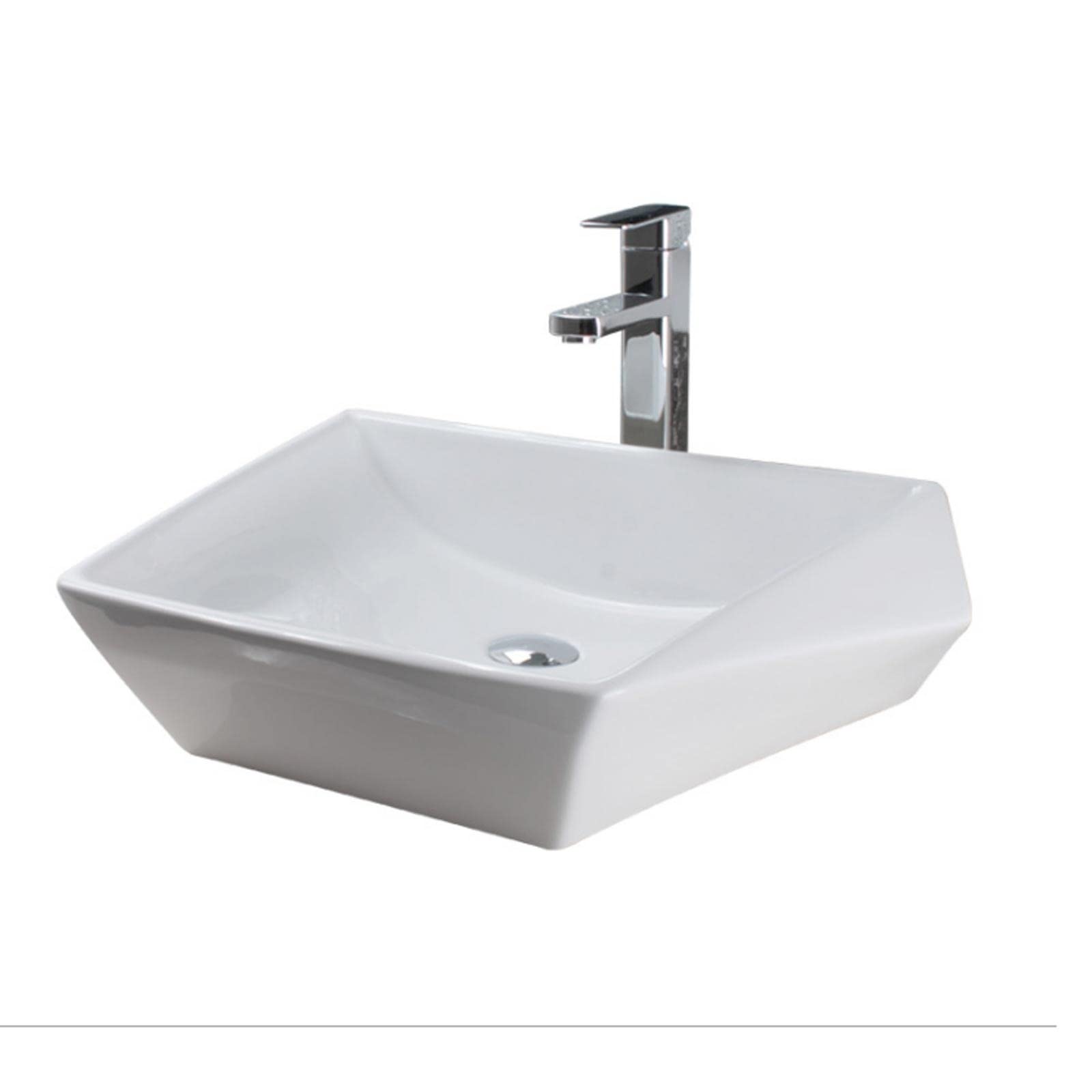 Teesong B Athroom Sink Countertop Above Counter Porcelain Ceramic Athroom Countertop Owl Vanity White Round Vessel Sink 23.2"*16.5"*5.9" Counter Asin