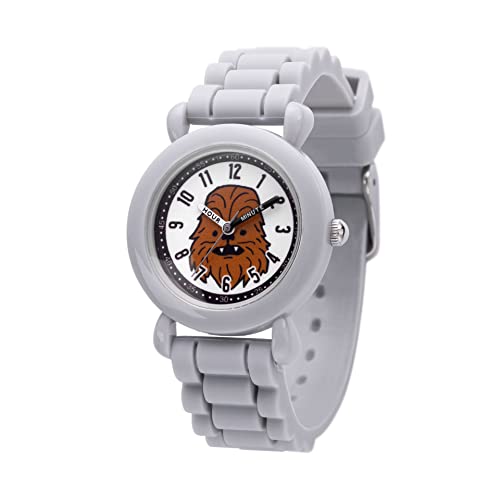 Image of STAR WARS Kids' Plastic Time Teacher Analog Quartz Silicone Strap Watch