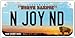 N Joy ND North Dakota Novelty Metal Bicycle Plate BP-10702