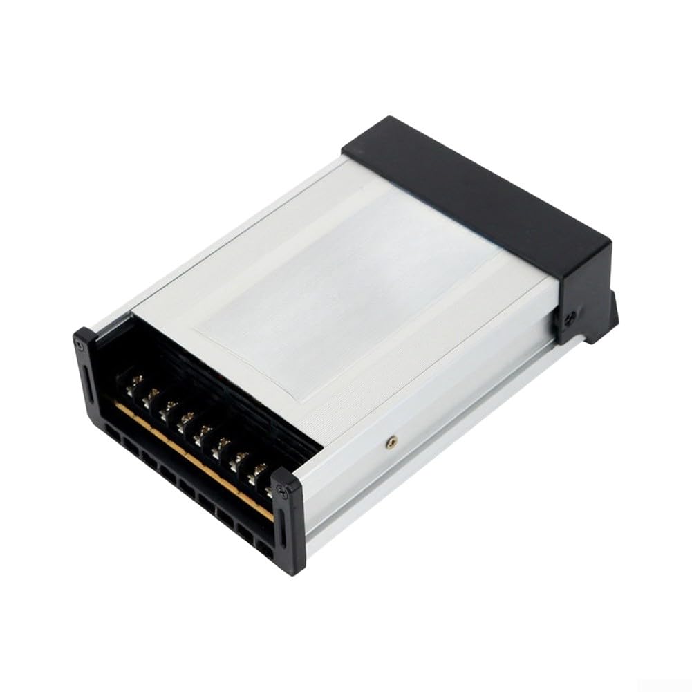 Transformador de aluminio, 400 W, 12 V, resistente a la intemperie