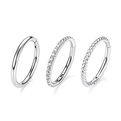 Style 1-Silver&Clear CZ