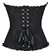 INOGIH Sexy Lace Bustier Corset Crop Tops for Women - Summer Spaghetti Strap Corset Bustier Fashion Going Out Top