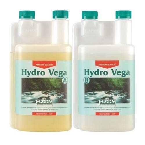 Engrais pour la Culture de Canna Hydro Vega Eau Douce A+B (2x1L)