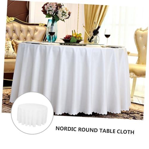 Nappe pour table de mariage ronde Cabilock décorative de réception - 8