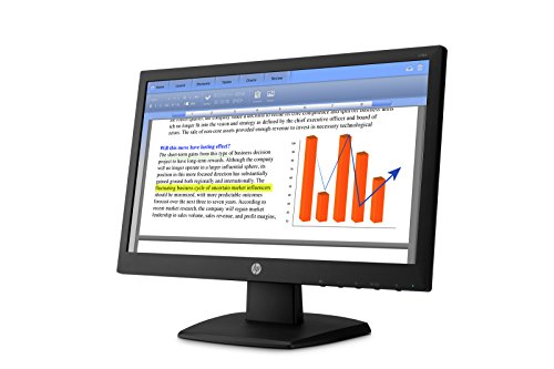 Image of HP V194 18.5 Inch,(46.99 Cm), 1366 x 768 Pixels, Led Hd Monitor with Vga Port (Black)