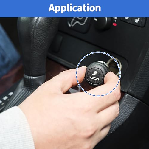 Image of X AUTOHAUX Cigarette Lighter Socket Plug Assembly for Toyota RAV4 2009-2012 | for Toyota Matrix 2009 2010 2012 2013 2014, 85500-28080