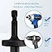 Piokrtye 6-in-1 HVAC Repair Tool with Bit Holder, Swage Tube Expander, Boring Drill Bits, Air Conditioner Copper Pipe Flaring Tool with 1/4