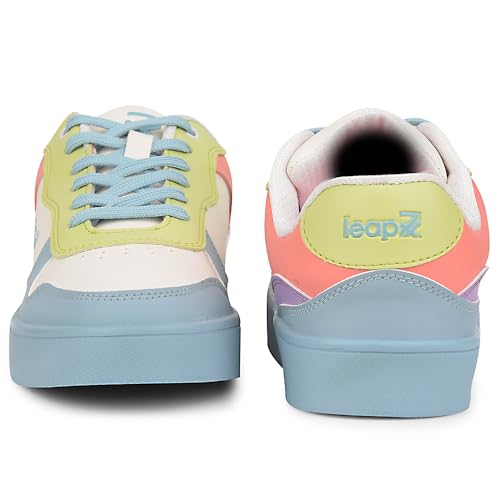 Image of Liberty Leap7x Anna-1 Casual Lacing Sneakers for Women with EVA Sole | Comfortable Outsole | Lightweight Durable and Cushioned Footbed | Flexibility and Shock Absorption