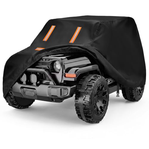 Image of Kids Ride On Toy Car Cover, Kids Electric Car Cover, 52 inch L x 28 inch W x 24 inch H