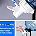 AUNMAS 5 Gallon Dispenser Valve, Reusable Manual Hand Pressure Pump Fast Flow Water Spout Fits Most 5 Gallon Water Dispenser
