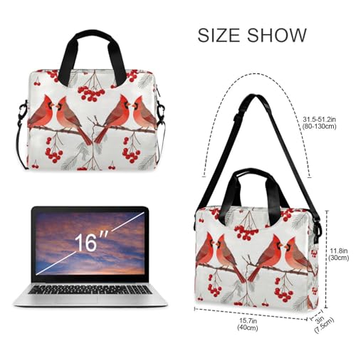 Bolso Maletín para Laptop 15.6" Rojo con Asa miniatura 5