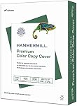 Hammermill Couverture de copie de couleur premium 100lb Cartouche, 8.5 x 11, 1 Faites votre valise, 250 Feuilles, enduites USA, Source : American Family Tree Farms, 100 Papier d'impression léger, sans acide, lourd, 120024R