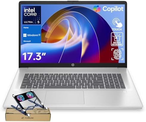 HP 17.3" Touchscreen Business Copilot AI Laptop PC, Intel Ultra 5...